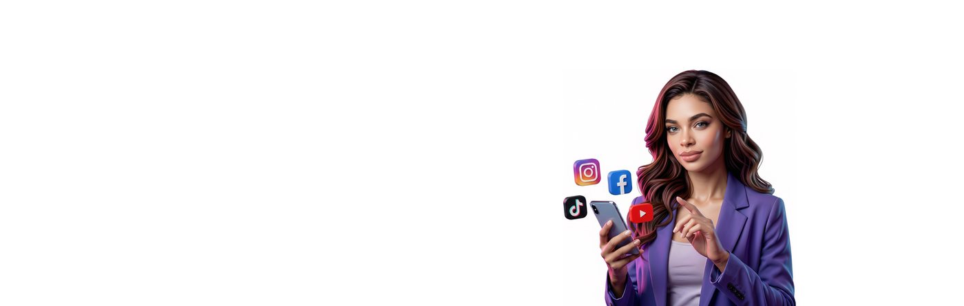 Takipçi Evin ile sosyal medyada büyüme — Instagram, TikTok ve YouTube için takipçi, beğeni ve izlenme hizmetleri